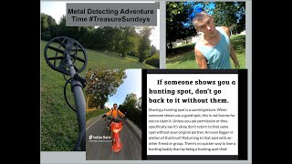 Metal Detecting Adventure Time lets find some cool relics and make new friends TreasureSundays [upl. by Prudence]