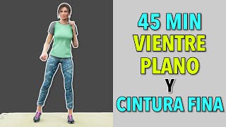 Nuevo Entrenamiento de Caminata de 45 Min Vientre Plano y Cintura Delgada [upl. by Earej]