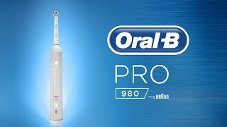 Brosse à dents électrique OralB Pro 980 [upl. by Allain]