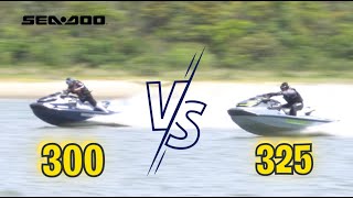 PEGA SEADOO  GTX 300 vs RXTX 325 [upl. by Anihpled]