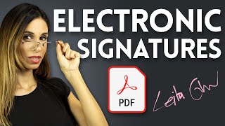 FREE Options to Sign PDF  Make an Electronic Signature [upl. by Elmajian]