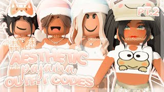 Berry Avenue PAJAMA OUTFIT CODES PT2 w popular Face codes Skin Tone  Bloxburg roblox brookhaven [upl. by Ycram712]