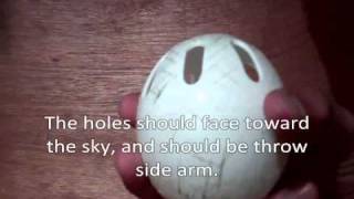 How To  Wiffle Ball Pitches Slider SinkerDrop Riser Screwball [upl. by Refinneg]