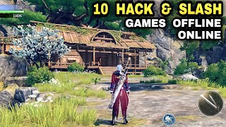 Top 10 Best ACTION Games Hack and slash Games for Android iOS 2022 OFFLINE amp ONLINE Part 2 [upl. by Adriel]