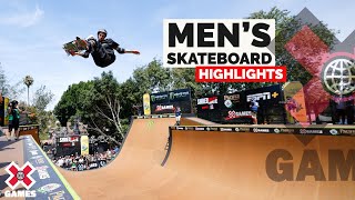 Mens Skateboard Highlights  X Games 2022 [upl. by Norina]