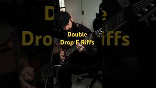 Double Drop F Riffs are HEAVY thall guitar heavy [upl. by Chiarra]