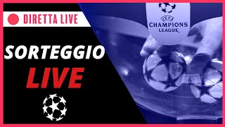 🔴 Sorteggio Champions League in DIRETTA e LIVE reaction lavversaria dellInter agli ottavi [upl. by Ashelman]