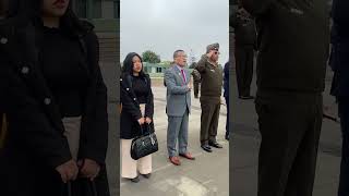 IZAMIENTO DE LA BANDERA NACIONAL EN EL PATIO DE ARMAS DE LA ESCUELA TÉCNICA DEL EJÉRCITO [upl. by Ardnauqal]