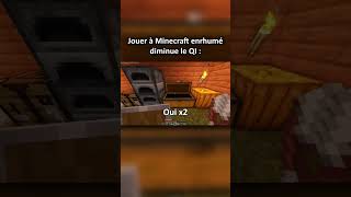 Être enrhumé sur Minecraft 🤧 [upl. by Eppes]