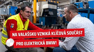 Na Valašsku vzniká klíčová součást pro elektrická BMW Martin Vaculík byl u toho 🛠️ [upl. by Llenrub]