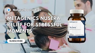 Metagenics NuSera Supplement for Stress Relief [upl. by Allehs]