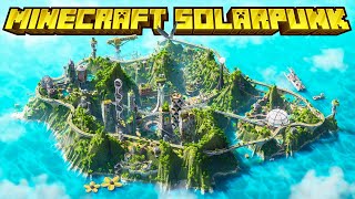 Solarpunk City of the Future in Minecraft [upl. by Rame]