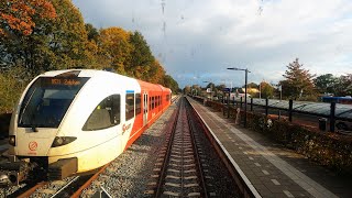 4K Cabinerit Apeldoorn  Winterswijk sneltrein 28102023 [upl. by Borgeson]