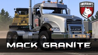 🚚 ATS  Mack Granite Mod ❗❗❗ Bormanns Performance [upl. by Eronaele175]