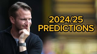 Our 202425 Watford Predictions [upl. by Sahpec890]