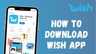 How to Download Wish App  Install Wishcom App [upl. by January267]