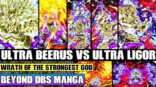 Beyond Dragon Ball Super Ultra Beerus Vs Ultra Ligor Begins Wrath Of The Strongest Destroyers [upl. by Eran]