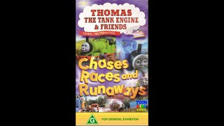 Opening To Thomas the Tank Engine amp Friends  Chases Races and Runaways 1998 VHS Toonlandia [upl. by Neural]