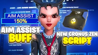 Best AIMBOT Fortnite Cronus Zen Script For Chapter 5 Season 4 [upl. by Nnylekoorb]