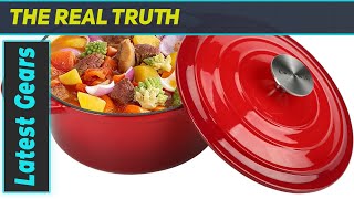 COOKWIN Cast Iron Dutch Oven The Ultimate Kitchen Companion [upl. by Jeremie]