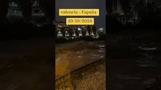 Valensiya Ispaniya Daşqınlar floods spain valencia [upl. by Varhol]