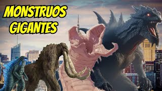 Los 10 MONSTRUOS MÁS GRANDES del CINE Explicados [upl. by Farrison711]