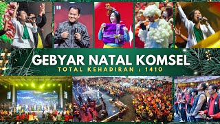 Parade Natal Gebyar Komsel Global 2024 GBI Keluarga Allah [upl. by Nnagem]