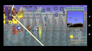 Terraria tModloader mobileCalamity Mod Revengeance Providencethe Profaned Goddessclass  rogue [upl. by Hyps]