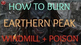 Dark Souls II  How To Burn Windmill And Stop Poison On Earthen Peak [upl. by Hcelemile]