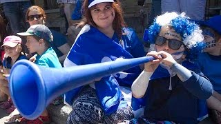 Fête nationale parade in Montreal [upl. by Hairakcaz756]