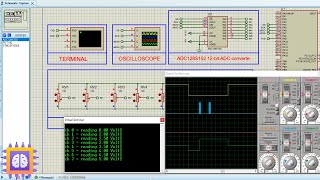 MultiChannel ADC Data Acquisition with ADC128S102 and STM32 via SPI Communication [upl. by Ikcir]