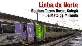 Comboios na Linha do Norte  Riachos e Mato de Miranda [upl. by Etteyafal]