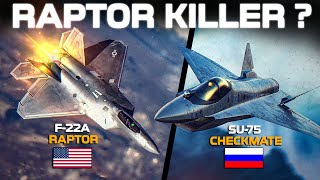 F22 Raptor Vs Su75 Checkmate 5th Generation Duel  Digital Combat Simulator  DCS [upl. by Johannes]