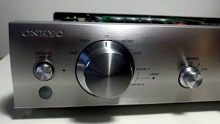 ONKYO A5VL Stereo Integrated Amplifier [upl. by Yenrab637]