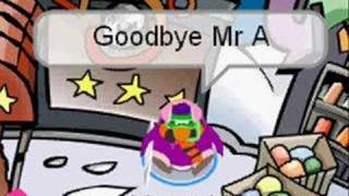 Club Penguin The Hoosiers  Goodbye Mr A [upl. by Dnaltiac]