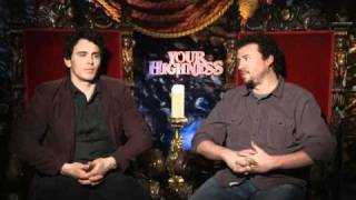 Your Highness Interview  James Franco amp Danny McBride [upl. by Aihsat914]