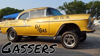 Gassers Wally Park NSRA Nostalgia Nationals 2023 [upl. by Eirek]