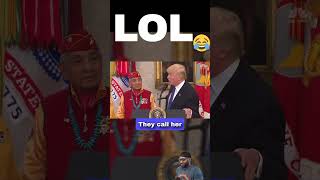 Classic Trump Moments pocahontas [upl. by Yllop239]