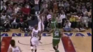 Lebron James  1 huge dunk 2 monster blocks [upl. by Cynthie]