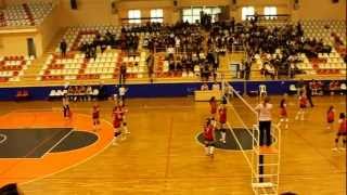 DENİZLİ ATATÜRK ORTAOKULU  ODTÜ KOLEJİ VOLEYBOL FİNAL MAÇI 1 SET [upl. by Htes]