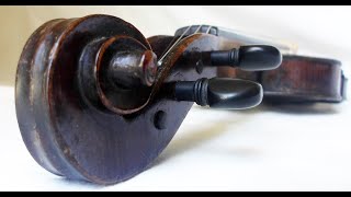 ♪♫ 250 year old violin Johann Georg Meisel 1775 バイオリン скрипка 小提琴 566 [upl. by Siuoleoj]