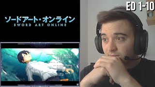 Great Emotional Songs  Sword Art Online  Ending 110  Reaction [upl. by Baggott]