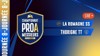 PRO A MESSIEURS  J8  LA ROMAGNE SS vs THORIGNEFOUILLARD [upl. by Ellinnet]