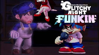 PERFECT PAIN OVERHAUL WEEK 4  GLITCHY NIGHT FUNKIN V25 GAMEPLAY [upl. by Naxela874]