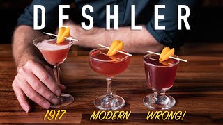 The Deshler  the whiskey drink I always made wrong [upl. by Rabah]