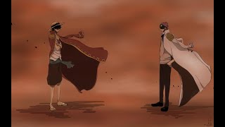 Luffy vs Coby  The Beginning  Part 1 [upl. by Nlycaj175]