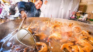 Extreme Chinese Street Food  JACUZZI CHICKEN and Market Tour in Kunming  Yunnan China Day 4 [upl. by Denman982]