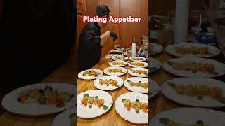 Plating Appetizer platingfood food cooking jamuan masakanindonesia [upl. by Eelame]