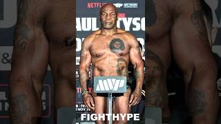 Mike Tyson RIPPED PHYSIQUE at Age 58 JACKED weighin to KNOCK OUT Jake Paul [upl. by Aimac]