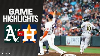 As vs Astros Game Highlights 91224  MLB Highlights [upl. by Oakes878]